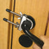 Portable Door Security Locks, Adjustable Heavy Duty Outward Opening Travel Stainless Steel