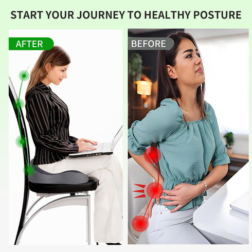 Zamerry Memory Foam Buttocks Cushion for Office Chair Truck Driver Truck Seat Cushion Ergonomic Driver Seat Cushion