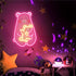 XEUXUTA Mom and Baby Bear Neon Sign LED Neon Sign for Wall Decor LED Lights for Bedroom Kids Room Nursery Cute