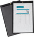 C-Line Stitched Shop Ticket Holders, Black, Clear, 11 x 17-Inch Size