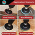 2PCS 3 inch 1/4" 3" Sanding Discs Holder Roll Lock Disc Pad Quick Change Disc Adapter with Shank for Sanding Disc Die