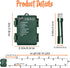 FFZZKJ 100LED 33Ft 8 16.4Ft*2, 50LED*2 2-Pack Orange Lights for Halloween Lights String Outdoor Total Modes with Timer