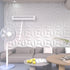 40 3D 11.8"*11.8" 3D PCS Wall Panels for Interior Dcor White Wall Covering PanelsPVC Textured Tile for Living