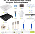 32PCS 2 4 4" 9" 11'' INCLY Paint Roller Kit with to Ft Extension Pole, & Paint Rollers with Tray, Paint Brushes