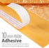 Fosmon #0 Extra Wide Kraft Bubble Mailer, 6.5x10 (100 Pack), Padded Shipping Mailing Envelopes for Gifts