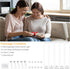 5-Pack 3 Dimmable Closet 11.8 inch Counter Motion Sensor Under Cabinet Light, Color Temperature Rechargeable Magnetic