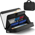 Noiposi Accordion File Organizer, Fireproof Expanding File Folder with Lock, 13 Pockets, Two Big Compartments for