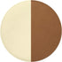 Round Mouse Pad - PU Leather Mouse Pad with Stitched Edge, Micro-Fiber Base, Non-Slip Waterproof for Computers, Laptop,