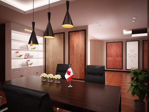 Canadian Flag Desk & Office Flag, World Country Banner for Festival Decoration
