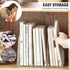 Clear Desktop Book Organizer, Creative Book Stand, Divider Bookshelf for Home School and Office, Pack of 2