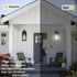 E26 Bulbs Outdoor Wall Lantern, Wall Sconce as Porch Lighting Fixture, Medium Base, Metal Housing Plus Glass, not