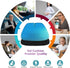 masteymoh 18.5x17.3x1.2 Inches Gel Seat Cushion for Long Sitting, Gel Cushions for Pressure Sores Relief, Cooling Gel