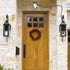 Outlet Light Socket Adapter, Screw in Outlet Socket, E26 Light Bulb to Outlet Socket Converter for Porch Light, Camera,