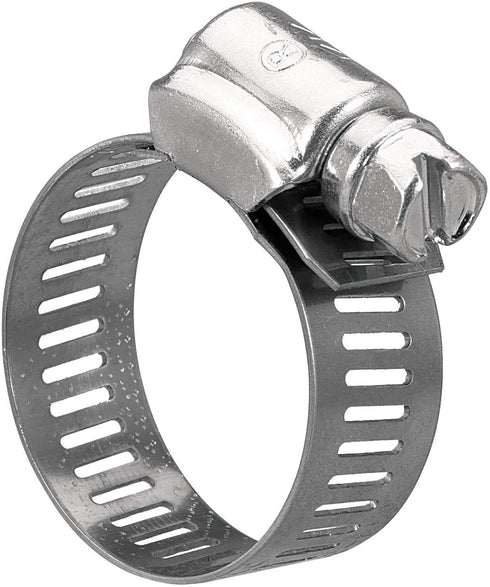 Hose Clamp Kit - 40 Piece 307 Stainless Steel Assortment, 6-38mm Adjustable Pipe Clamps for Automotive and Plumbing