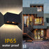 16W, IP65 G9 Bulb,Adjustable KICAAO Modern Wall Sconce Waterproof LED Modern Lighting Suitable for Indoor and Outdoor