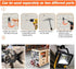 Large Heavy Duty Magnetic Hooks, 4 Pack Strong Magnet Hooks for Power Drill and Garage Tools