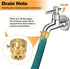 Breezliy 4-Pack Set 3/4" Brass Vacuum Breaker Anti-Siphon Hose Bib Valve for Garden Spigot RV Hose Connection Backflow