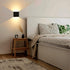 Set 2, Dimmable LG9939111 Lightess LED Wall Sconce Battery Powered of Touch Control Wall Lamp Rechargeable Black, Up