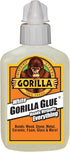 Gorilla White Gorilla Glue, Waterproof Polyurethane Glue, 2 Ounce Bottle