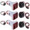 3pcs 3 in 1 AC Digital Ammeter Voltmeter, 60-500V 0-100A with LED Display Voltage Detector Current Tester