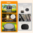 4 Pack IP65, LETMY Solar Pathway Lights Outdoor, Solar Lights Outdoor Waterproof Bright Garden Light for Yard Walkway