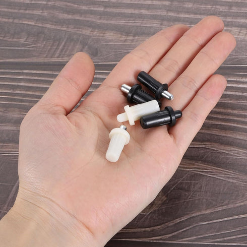 40pcs White(1 0.46 0.31 Inch) uxcell Shutter Repair Pins, Spring Loaded Plantation Shutter Replacement Repair Pins