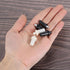 50pcs Black(1 0.46 0.31 Inch) uxcell Shutter Repair Pins, Spring Loaded Plantation Shutter Replacement Repair Pins