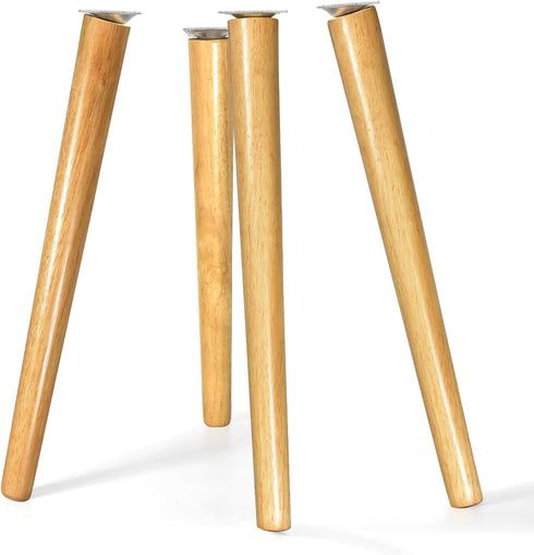 Sopicoz Table Legs 16 inch Wood Furniture Legs for Coffee Table End
