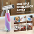 Mornwaen Handheld Bidet Sprayer Head,Stainless Steel Muslim Shower Head for Toilet,Adjustable Pressure Jet Sprayer