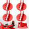 Zhehao 4 Pcs Universal Aluminum Grooved Magnetic Jack Pad Bulk Punk Pinch Weld