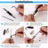 16pcs Self Centering Drill Bit Set, 5/64" - 1/4" High Speed Steel Hex Shank Woodworking Bits