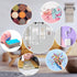 4 Size Clear Hanging Bags, Resealable Self-Sealing Bags for Jewelry Packaging, 400 Pieces