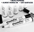 cloudriver Low Odor Dry Erase Markers, 86 Count, Chisel Tip, Black Whiteboard Markers for Office and School