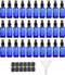 PATIKIL 30ml Plastic Spray Bottles - 48pcs Nozzle Leak Proof Empty Water Mist Sprayers with Funnel