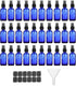 PATIKIL 30ml Plastic Spray Bottles - 48pcs Nozzle Leak Proof Empty Water Mist Sprayers with Funnel