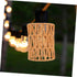 POPETPOP Cylindrical Decorative Lamp Shade Soft Light Cover for Chandelier Pendant and Wall Sconce Quick Installation