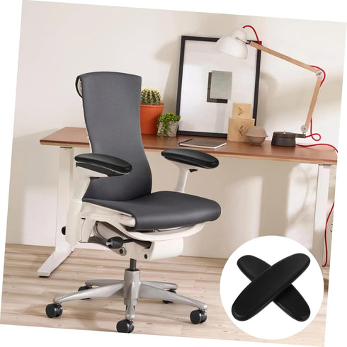 STOBOK 2pcs Armrest Cushions for Wheel Chair Gaming Chair, Office Chair Replacement Arm Pad Cover