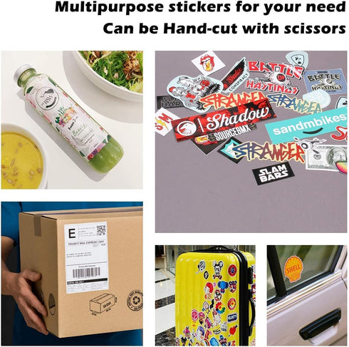 4x6 Inch 50 Koala Glossy Sticker Paper for Inkjet and Laser Printer, Sheets White Printable Sticker Paper