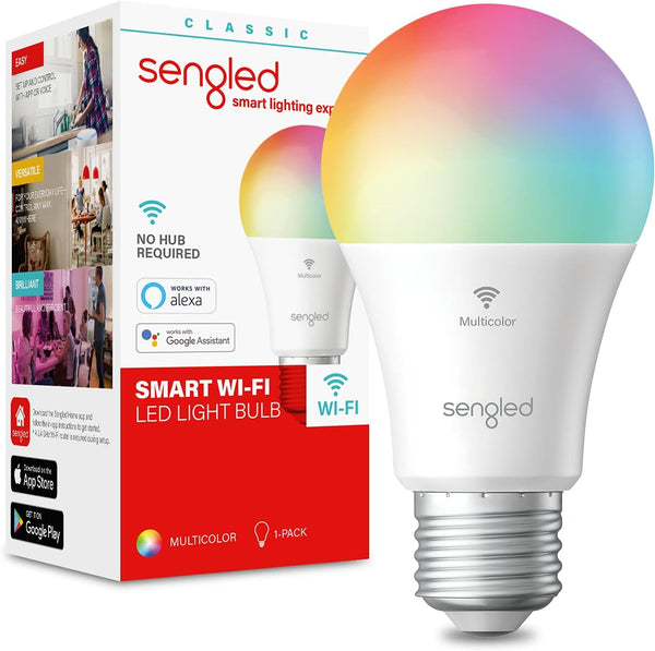 Sengled Smart Bulb, WiFi Light Bulbs, Color Changing Light Bulb, Smart Light Bulbs