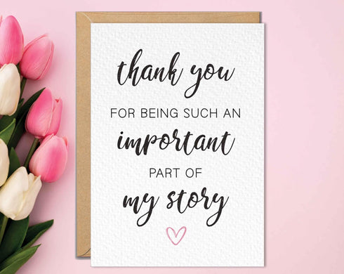 The Cardtel Thank You Cards for Teacher, Appreciation Card for Nurse, Therapist, Doctor, Coach, Doula, Midwife