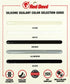 Red Devil 0816 100% Silicone Sealant; Architectural Grade RTV Sealant, 9.8 oz Tube, White, 1-Pack