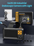 Vorth 4.3" 1080P 8 16.5 IP67 Endoscope Camera with Light, IPS Screen Borescope with LED Lights, FT Semi-Rigid Cable