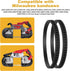 2 Pack 650721-00 Bandsaw Rubber Tires Replacement for Dewalt Portable Band Saw Parts