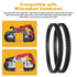 4 Pack 650721-00 Bandsaw Rubber Tires Replacement for Dewalt Band Saw and Milwaukee Bandsaw Pulley Tires DWM120 A02807