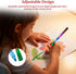 YFANITI Crayons,12 Pencils,12 Stackable PCS Stacking Buildable Crayons Colorful Stackable Colors Stackable Painting