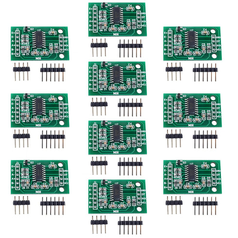 10pcs HX711 Load Cell Amplifier Module Board Kit for Arduino Human Body Scale Pressure Sensors