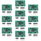 10pcs HX711 Load Cell Amplifier Module Board Kit for Arduino Human Body Scale Pressure Sensors