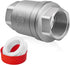 Boltigen 1 Inch Spring Check Valve, 304 Stainless Steel Non Return Horizontal Water Check Valve for Well