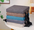 FANGMING 10/11/12/14/16 Inch 11"x11") Square Chair Cushion with Ties Non Slip Memory Foam Bar Stool Cushion Thick Seat