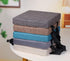FANGMING 10/11/12/14/16 Inch 12"x12") Square Chair Cushion with Ties Non Slip Memory Foam Bar Stool Cushion Thick Seat